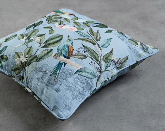 Maison d' Hermine Throw Pillow Covers 100% Cotton (18" x 18" - Pack of 1)