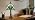 Tiffany Green Peacock Style Lamp,3 Color Temperature,8 Inch
