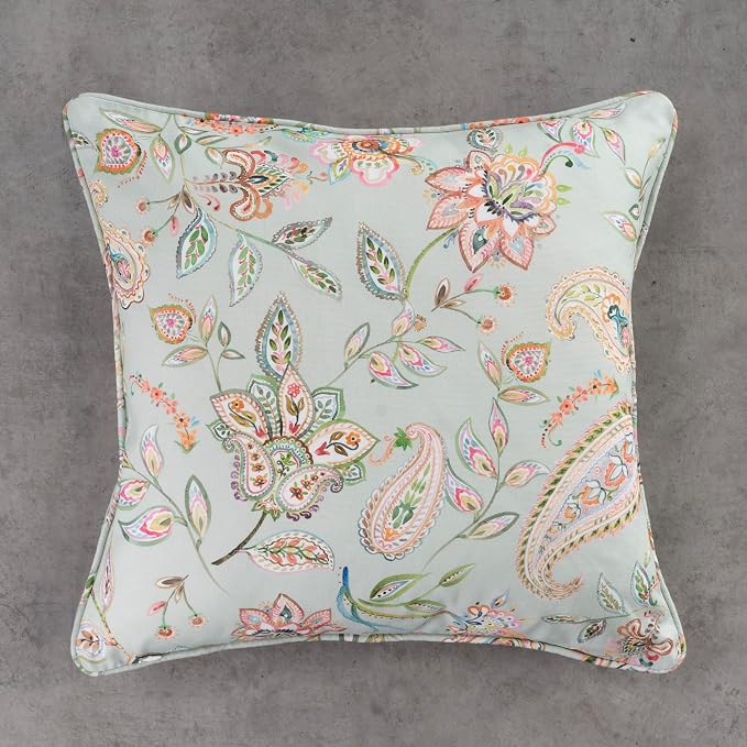 Maison d' Hermine Throw Pillow Covers 100% Cotton (20" x 20" - Pack of 1)
