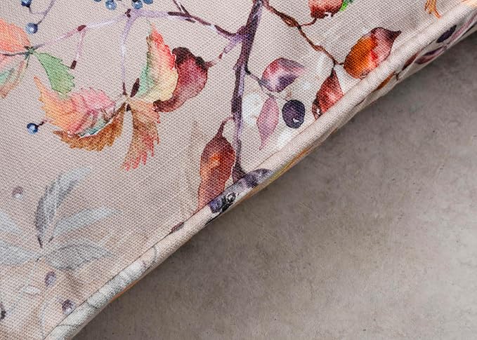 Maison d' Hermine Throw Pillow Covers 100% Cotton (12" x 20" - Pack of 1)