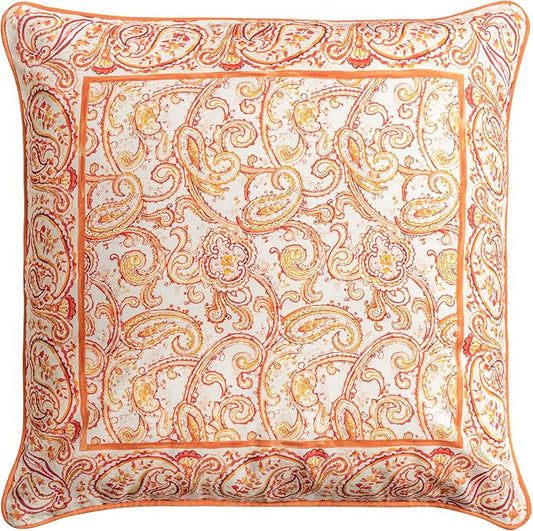 Maison d' Hermine Throw Pillow Covers 100% Cotton (18" x 18" - Pack of 1)