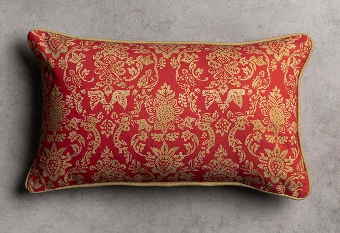 Maison d' Hermine Throw Pillow Covers 100% Cotton (12" x 20" - Pack of 1)