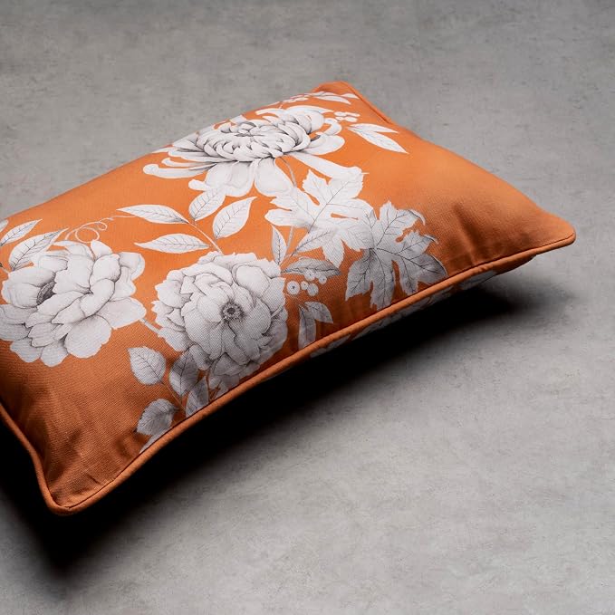 Maison d' Hermine Throw Pillow Covers 100% Cotton (12" x 20" - Pack of 1)