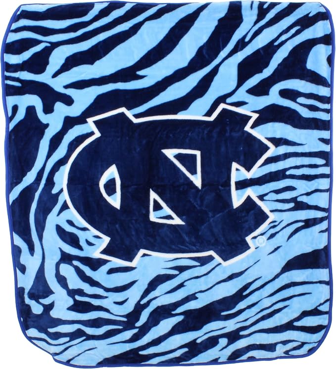 College Covers North Carolina Tar Heels Raschel Throw Blanket, 60 in by 50 in