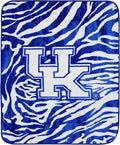 College Covers Everything Comfy Kentucky Wildcats Soft Raschel Throw Blanket, 60 in by 50 in