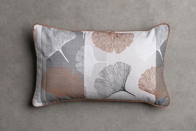 Maison d' Hermine Throw Pillow Covers 100% Cotton (12" x 20" - Pack of 1)