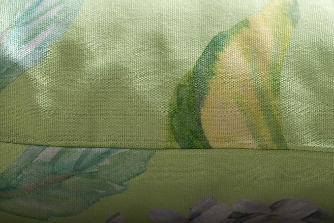 Maison d' Hermine Throw Pillow Covers 100% Cotton (18" x 18" - Pack of 1)