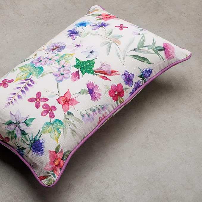 Maison d' Hermine Throw Pillow Covers 100% Cotton (12" x 20" - Pack of 1)