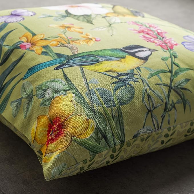Maison d' Hermine Throw Pillow Covers 100% Cotton (20" x 20" - Pack of 1)