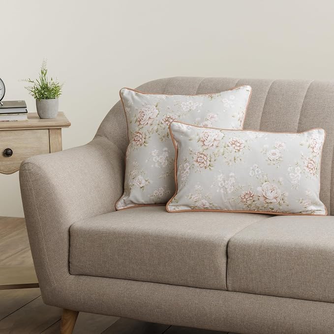 Maison d' Hermine Throw Pillow Covers 100% Cotton (12" x 20" - Pack of 1)