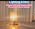 Handmade Small Rattan Lamp for Bedroom,Boho LED Table Lamp for Living Room