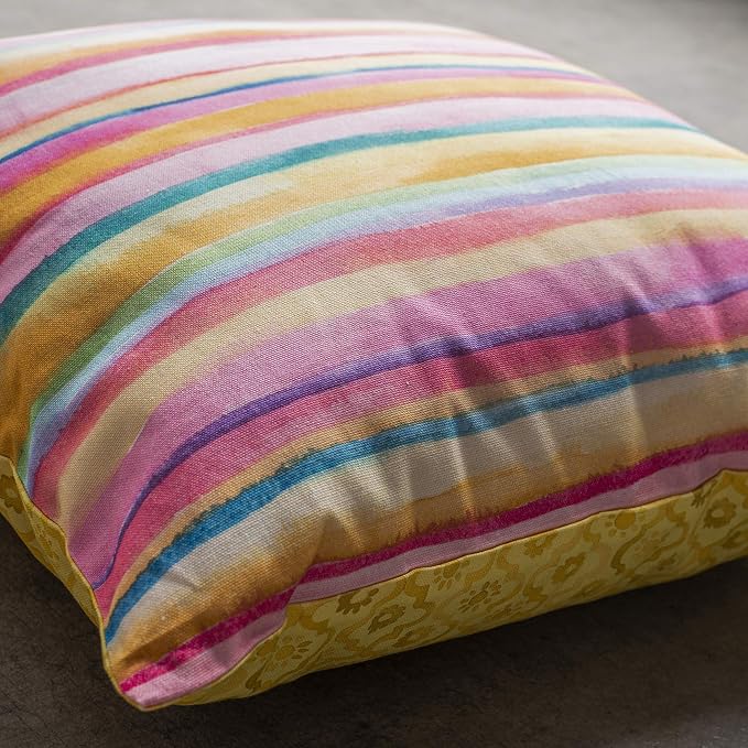 Maison d' Hermine Throw Pillow Covers 100% Cotton (20" x 20" - Pack of 1)