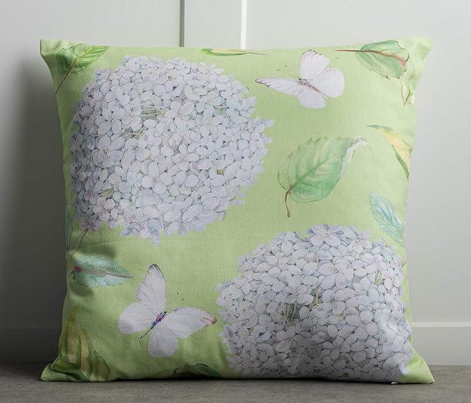 Maison d' Hermine Throw Pillow Covers 100% Cotton (18" x 18" - Pack of 1)
