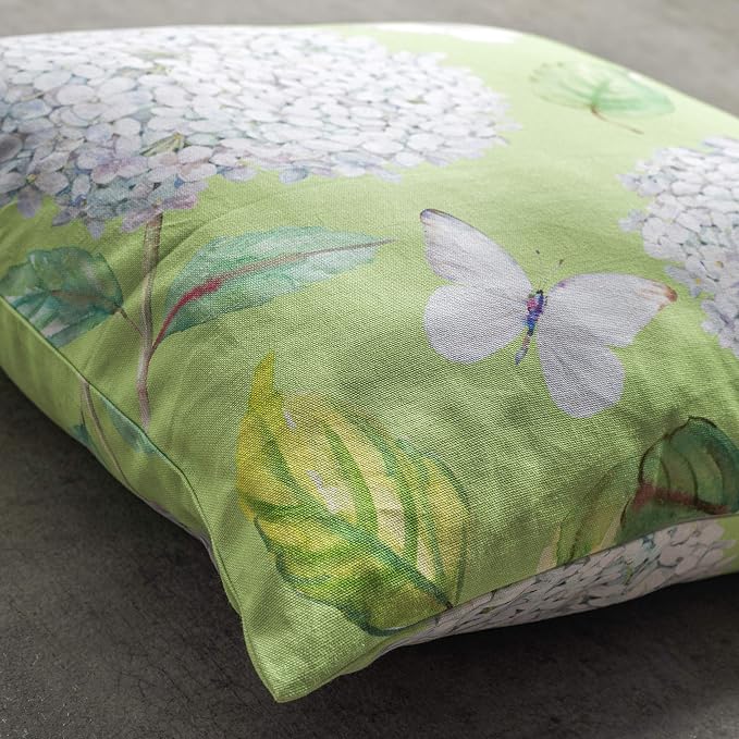 Maison d' Hermine Throw Pillow Covers 100% Cotton (20" x 20" - Pack of 1)