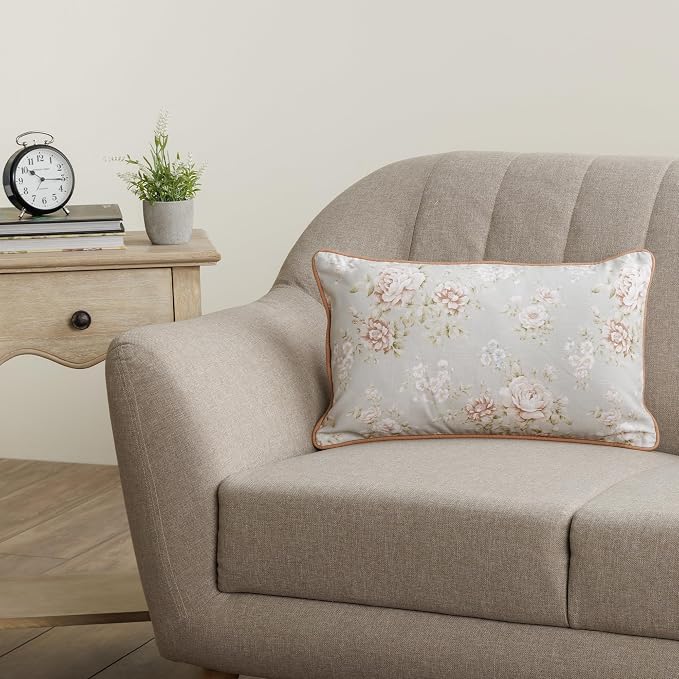Maison d' Hermine Throw Pillow Covers 100% Cotton (12" x 20" - Pack of 1)