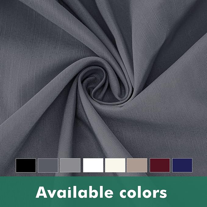 Wrap Around King Size Bed Skirt Split Corner 18" Drop-Elastic Dust Ruffle | Dark Grey Adjustable Pleated Bedskirt-Easy Fit Wrinkle Resistant Washable Bed Skirting-Master Guest Bedroom Couples Hotels