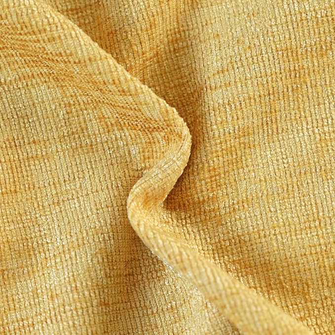 CaliTime Decorative Couch Throw Pillow Covers 20 X 20 Inches Gold