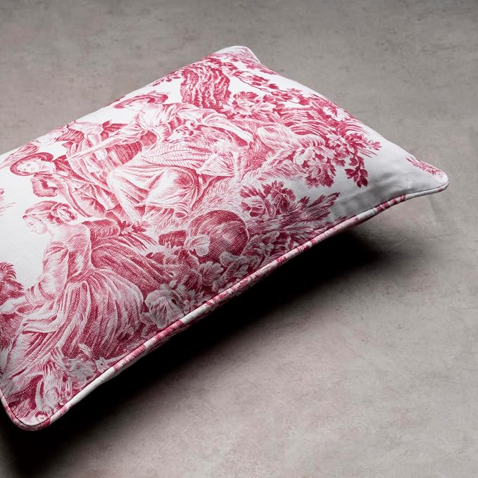 Maison d' Hermine Throw Pillow Covers 100% Cotton (12" x 20" - Pack of 1)