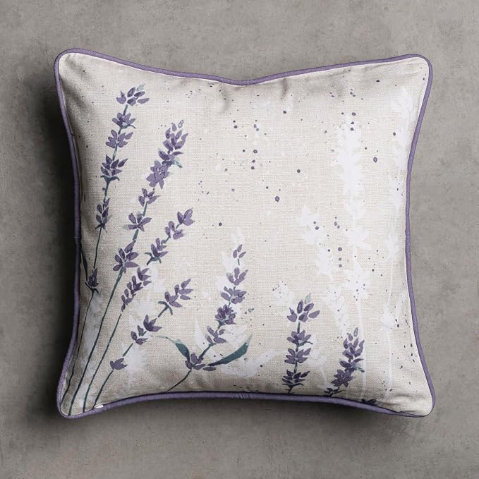 Maison d' Hermine Throw Pillow Covers 100% Cotton (18" x 18" - Pack of 1)