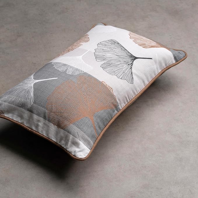 Maison d' Hermine Throw Pillow Covers 100% Cotton (12" x 20" - Pack of 1)
