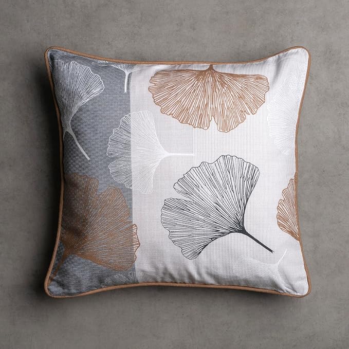 Maison d' Hermine Throw Pillow Covers 100% Cotton (20" x 20" - Pack of 1)