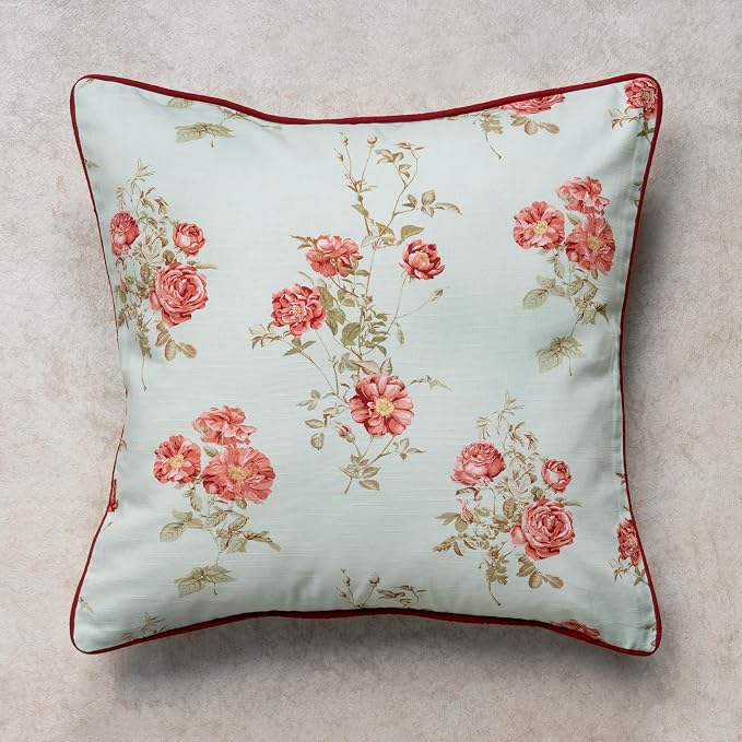 Maison d' Hermine Throw Pillow Covers 100% Cotton (20" x 20" - Pack of 1)