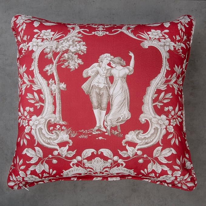 Maison d' Hermine Throw Pillow Covers 100% Cotton (18" x 18" - Pack of 1)