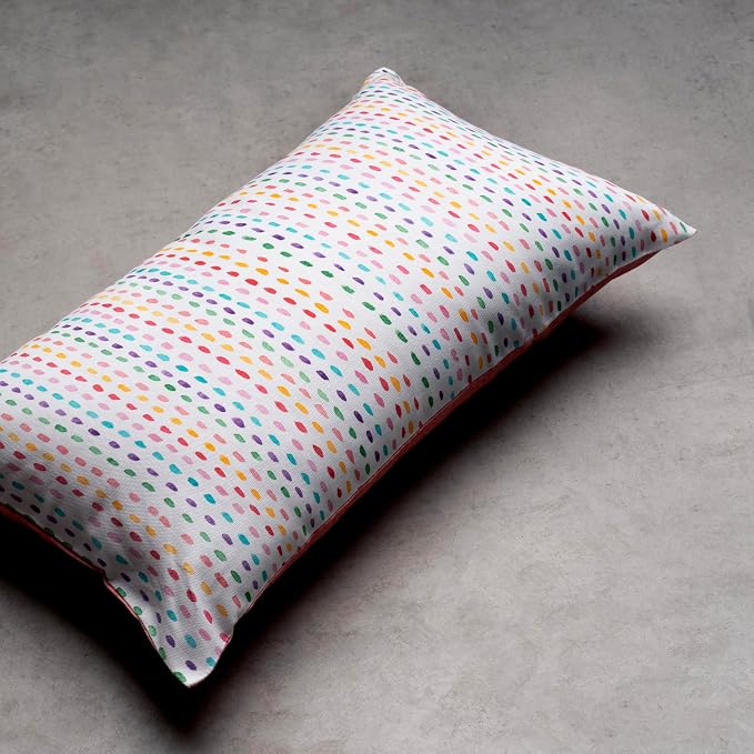 Maison d' Hermine Throw Pillow Covers 100% Cotton (12" x 20" - Pack of 1)