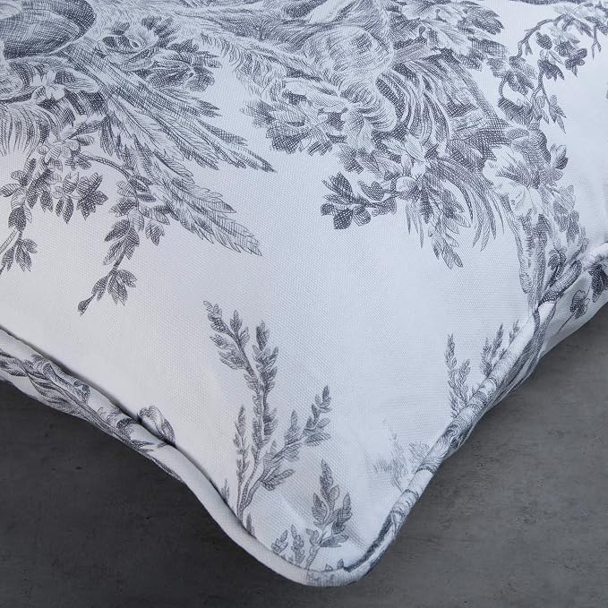 Maison d' Hermine Throw Pillow Covers 100% Cotton (18" x 18" - Pack of 1)