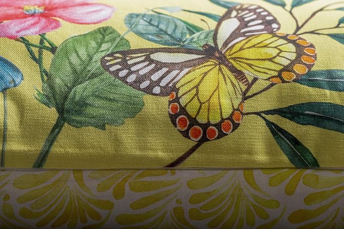 Maison d' Hermine Throw Pillow Covers 100% Cotton (20" x 20" - Pack of 1)