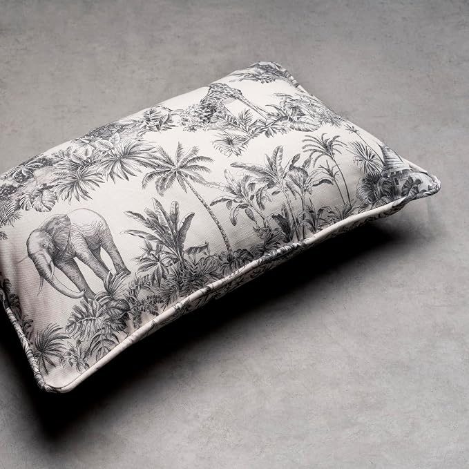 Maison d' Hermine Throw Pillow Covers 100% Cotton (12" x 20" - Pack of 1)