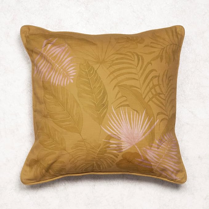 Maison d' Hermine Throw Pillow Covers 100% Cotton (18" x 18" - Pack of 1)