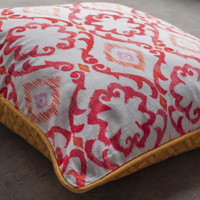 Maison d' Hermine Throw Pillow Covers 100% Cotton (18" x 18" - Pack of 1)
