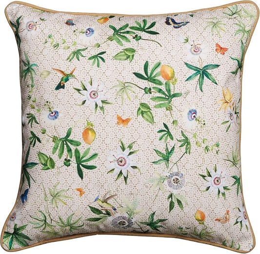 Maison d' Hermine Throw Pillow Covers 100% Cotton (20" x 20" - Pack of 1)