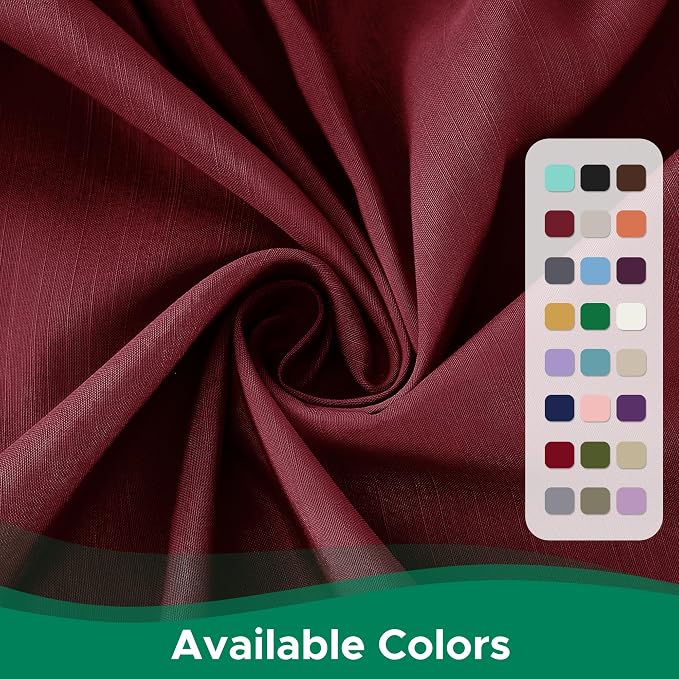 Wrap Around Queen Size Bed Skirt 15 Inch Drop-Elastic Dust Ruffle Burgundy | Adjustable Pleated Bedskirt-Easy Fit Wrinkle Resistant Washable Hotel Quality Fabric Bed Skirting-Master Guest Bedroom Rental