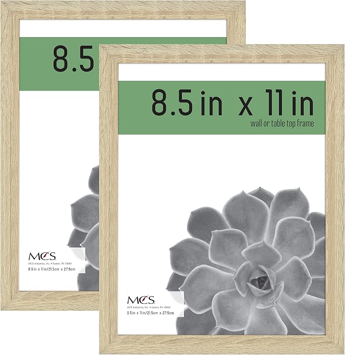 MCS Gallery Essential Certificate Document Frame Set, Gallery Wall Frames F