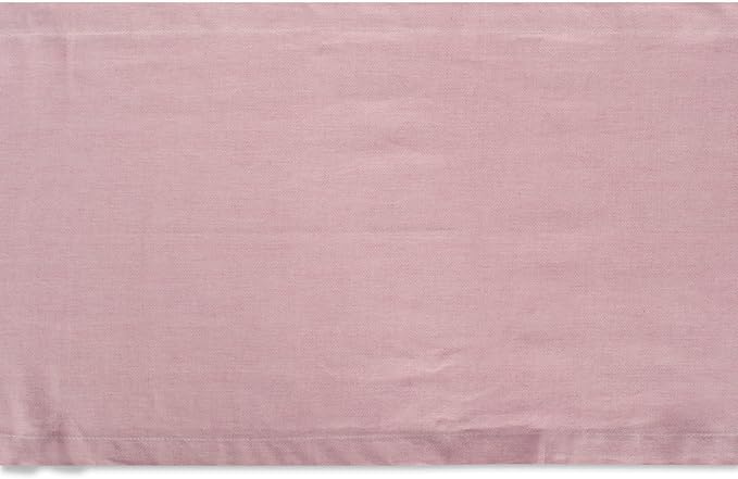 DII Chambray Kitchen, Tabletop Collection, Rose, 14x72 Table Runner