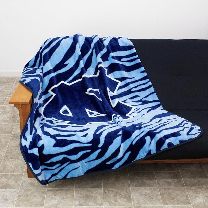 College Covers North Carolina Tar Heels Raschel Throw Blanket, 60 in by 50 in