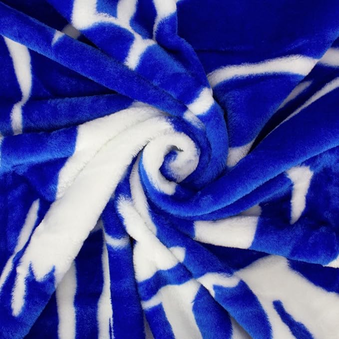 College Covers Everything Comfy Duke Blue Devils Soft Raschel Throw Blanket, 60 in by 50 in