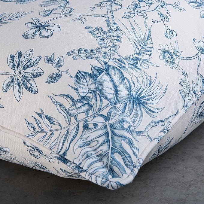 Maison d' Hermine Throw Pillow Covers 100% Cotton (20" x 20" - Pack of 1)