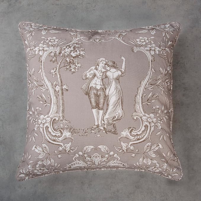 Maison d' Hermine Throw Pillow Covers 100% Cotton (20" x 20" - Pack of 1)