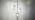 72" Modern Tree Floor Lamp, Dimmable Minimalist Tall Standing Lamp with Metal Cages & Rotary Dimmer Knob, Corner Decor Lighting for Living Room Bedroom Cafe, 3 x 800LM Bulbs Included-Silver